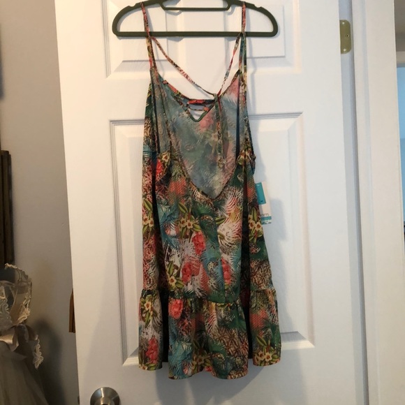 Sunsets Multi Tahitian Dream Riviera Dress MED - Picture 7 of 8